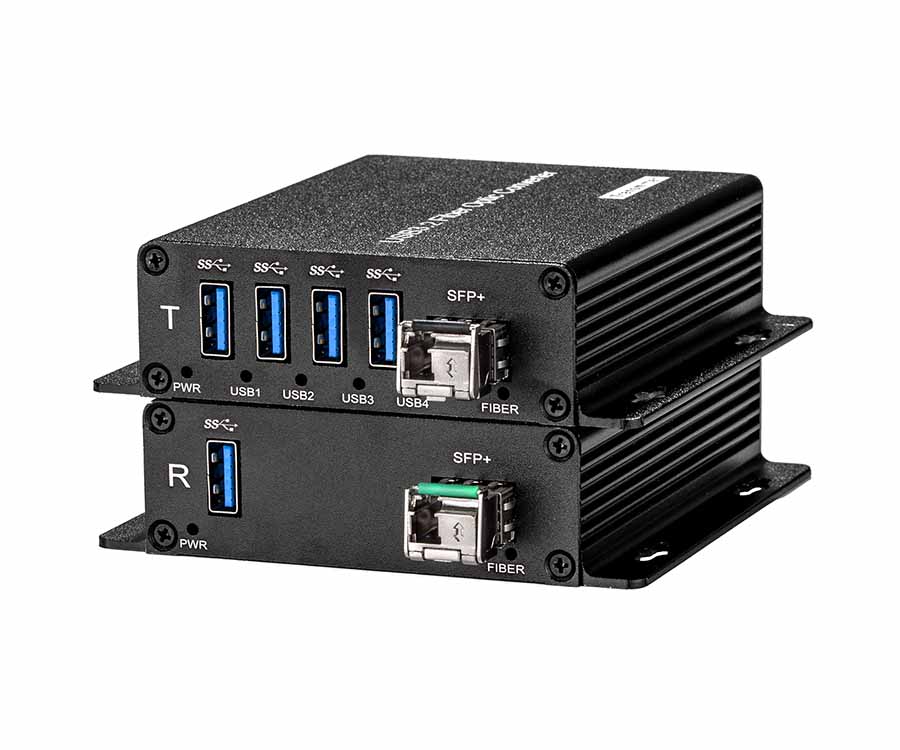 4 channel USB3.2 Fiber Optical Converter 